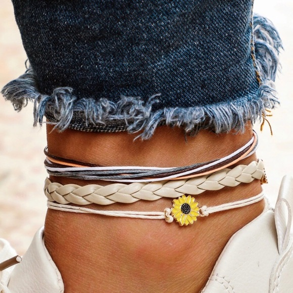 Jewelry - Anklet set, new